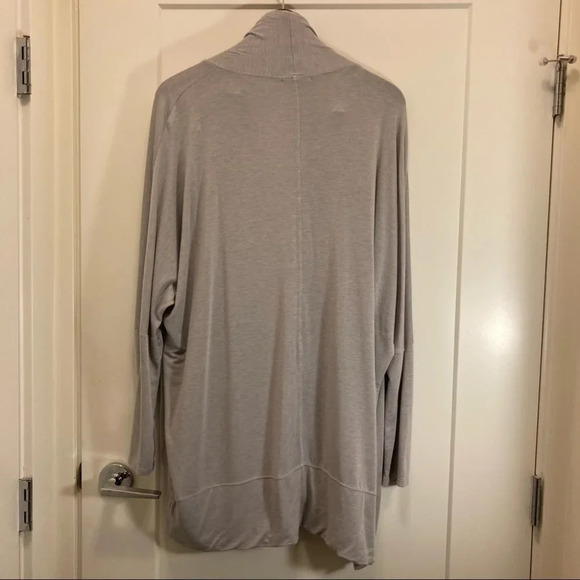 PRANA Sz 2 X Ecru Soft Top Cardigan  w/ Pockets - Picture 2 of 5